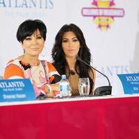 Kim Kardashian and Kris Jenner at the press conference for the launch of Millions Of Milkshakes | Picture 101745